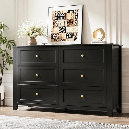 Black drawer dresser - drawer,